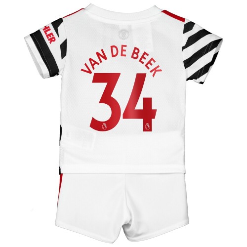 Manchester United Fodboldtrøjer Donny Van De Beek 34 Børn 3. sæt 2020/21 Kort ærmer Manchester United Fodboldtrøjer Donny Van De Beek 34 Børn 3. sæt 2020/21 Kort ærmer